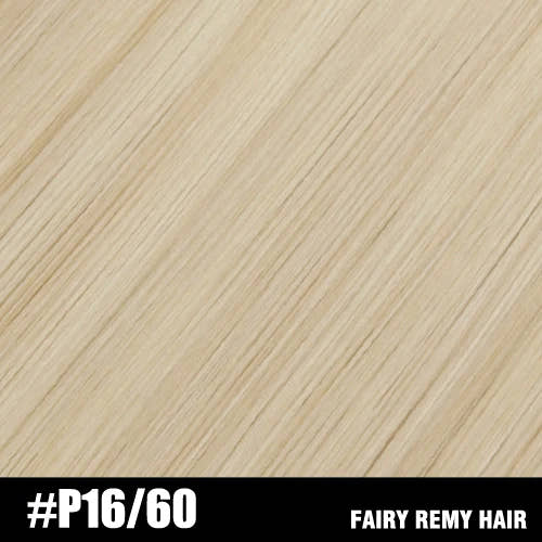 Fairy Remy Hair 0.5g/strand 12/14 inch Real Remy K Flat Tip Human Hair Extensions Silky Straight Pre Bonded Keratin Hair