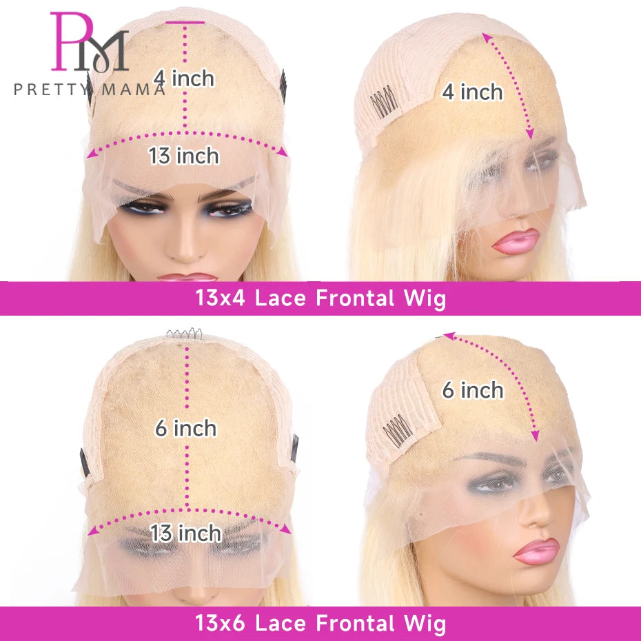 613 1B Ombre Blonde Colored Human Hair Wigs 13x4 13x6 lace Front Human Hair Wig Siamese Black Ombre Body Wave Lace Frontal Wigs