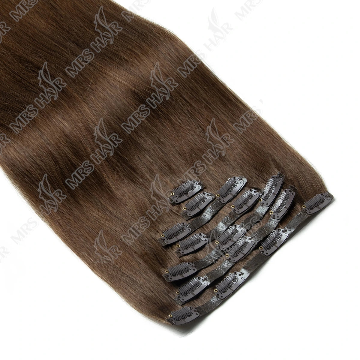 Invisible PU Clip In Hair Extension Human Hair Injected PU Tape Weft Clip in Extension 7Pcs/set 12-24inch 100G 120G Clip On Hair
