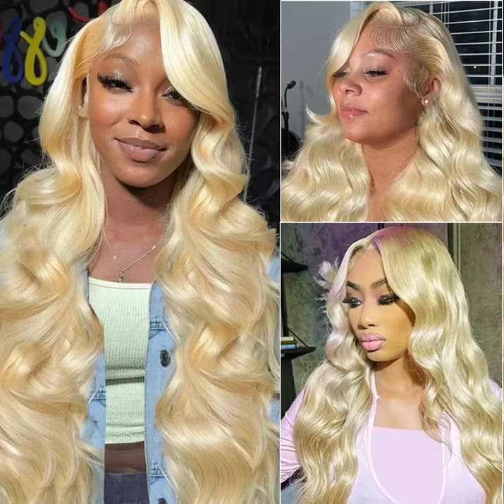 Honey Blonde Body Wave Wig
