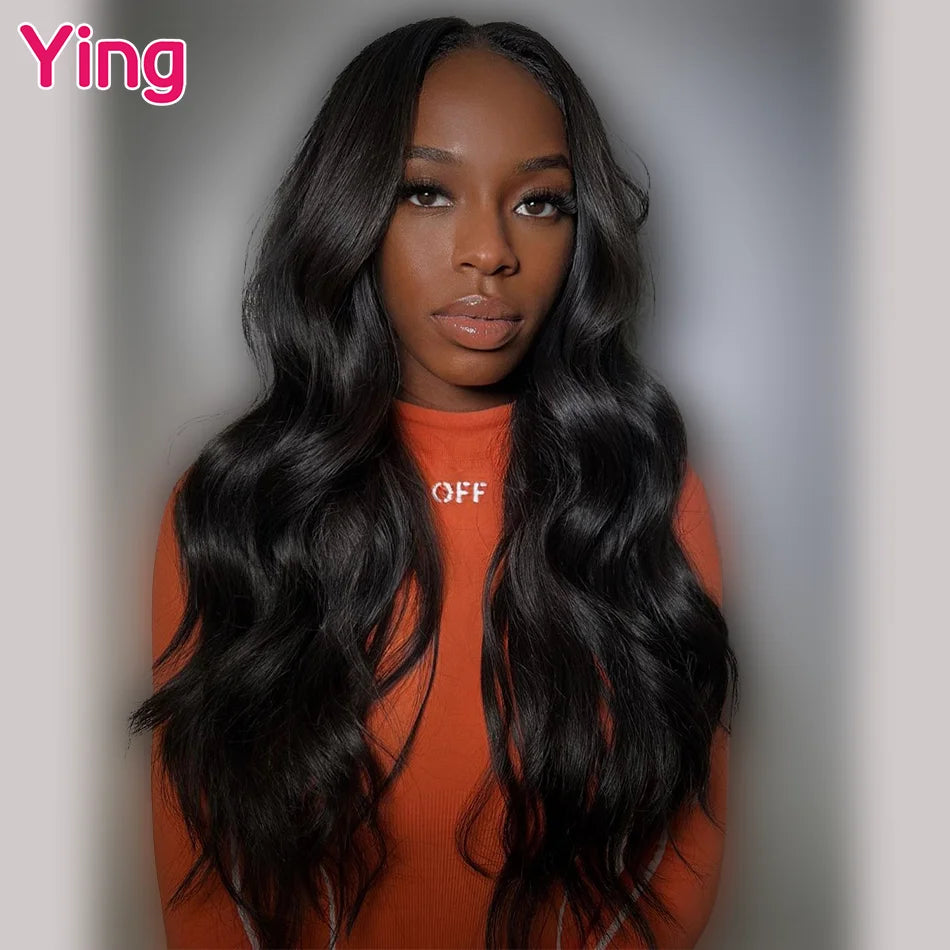 Ying Highlight Honey Blonde 180% Body Wave 13x6 Transparent Lace Front Wig 13x4 Lace Front Wig PrePlucked With Baby Hair