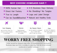 3/4 Pcs Bundles 34 36 38 40 Inch Bone Straight Human Hair Bundle Raw Virgin Unprocessed 100% Human Hair Extensions Double Weft