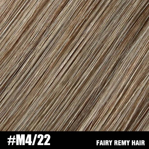 Fairy Remy Hair 0.5g/strand 12/14 inch Real Remy K Flat Tip Human Hair Extensions Silky Straight Pre Bonded Keratin Hair