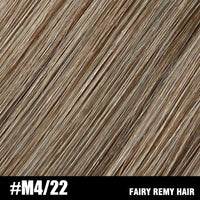 Fairy Remy Hair 0.5g/strand 12/14 inch Real Remy K Flat Tip Human Hair Extensions Silky Straight Pre Bonded Keratin Hair