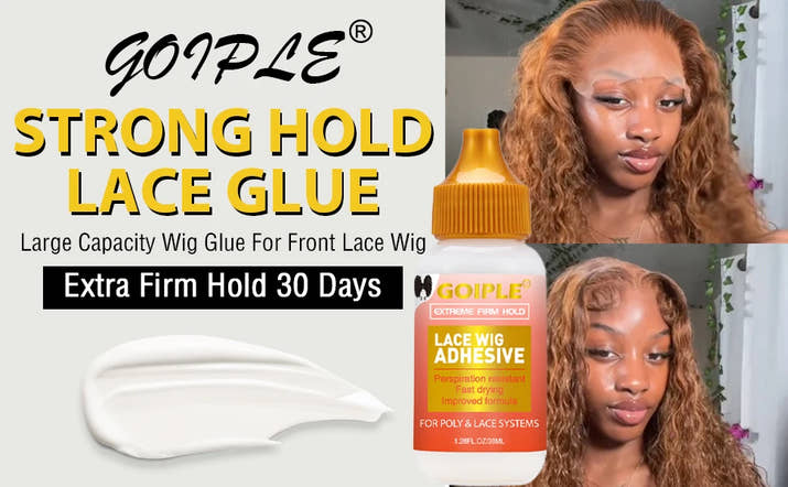 9-Piece Lace Wig Styling Waterproof Wigs Adhesive Strong Hold Glue  Edge Control Gel Synthetic Hair Installation Accessories Kit