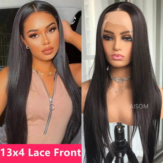 Straight Synthetic Lace Front Wig