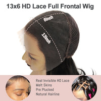 BEEOS Jerry Curly Glueless 250% Skinlike 13x6 HD Lace Front Human Hair Wigs Preplucked 5x5 HD Transparent Lace Wigs For Women