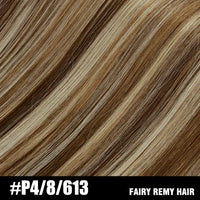 Fairy Remy Hair 0.5g/strand 12/14 inch Real Remy K Flat Tip Human Hair Extensions Silky Straight Pre Bonded Keratin Hair