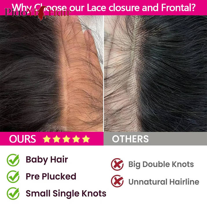 Straight 13x6 13X4 HD Lace Frontal Brazilian Human Hair Preplucked 4x4 5x5 6x6 Transparent Lace 2x6 Hd Lace Closure Human Hair