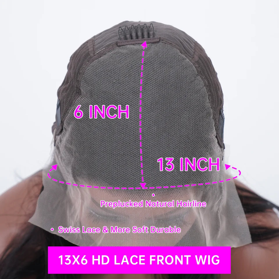 200% Straight Real Full Lace Human Hair Wig 30 40 Inch Transparent HD Lace 13x6 Lace Frontal Wigs for Women 13x4 360 Pre plucked