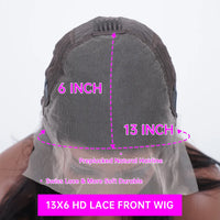 200% Straight Real Full Lace Human Hair Wig 30 40 Inch Transparent HD Lace 13x6 Lace Frontal Wigs for Women 13x4 360 Pre plucked