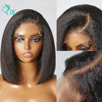 4C Kinky Straight Bob Wig