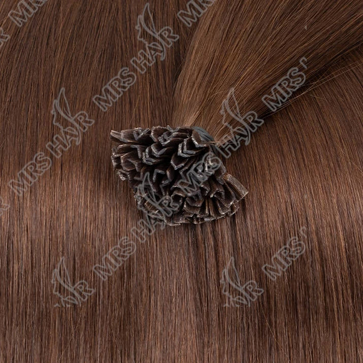 K Tip Hair Extensions Keratin Human Hair Hot Fusion Hair Extension 1cm Italy Keratin Glue Machine Remy 12-24inch 30  50G/pack