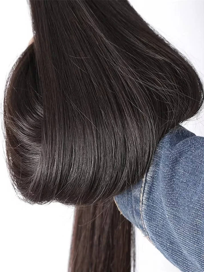 36 40 Inch Straight Human Hair Bundles 100% Human Hair Raw Virgin Unprocessed Hair Extensions Weave 3 4 Bundle Deals For Women