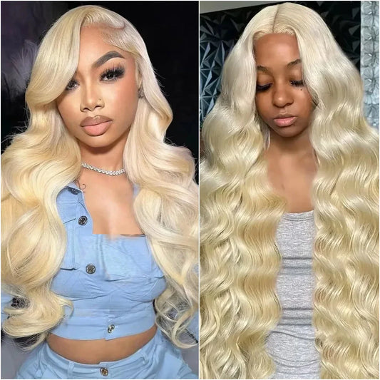 Honey Blonde Body Wave Wig