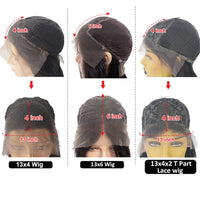 #4/613 Blonde Short Bob Human Hair Wigs For Women 13x6 Lace Wig Human Hair 13x4 Transparent Lace Wig Ombre Honey Blonde Wig 200%