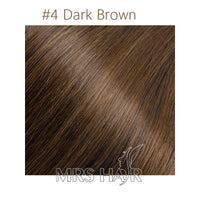 Invisible Hole Flat Pu Tape Human Hair Twin Tabs 25cm Long Tape PU Weft Real Human Hair No Glue Microlink Application 40-50g