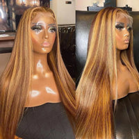 Bone Straight Highlight Wig