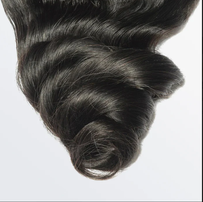 4x4 Loose Wavy Free Parted Lace Closure Natural Black