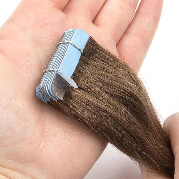 Straight Tape in Hair Extension Human Hair 2g/pc 20pcs Brazilian Remy Human Hair Natural Human Hair Extensions Tape in Extension