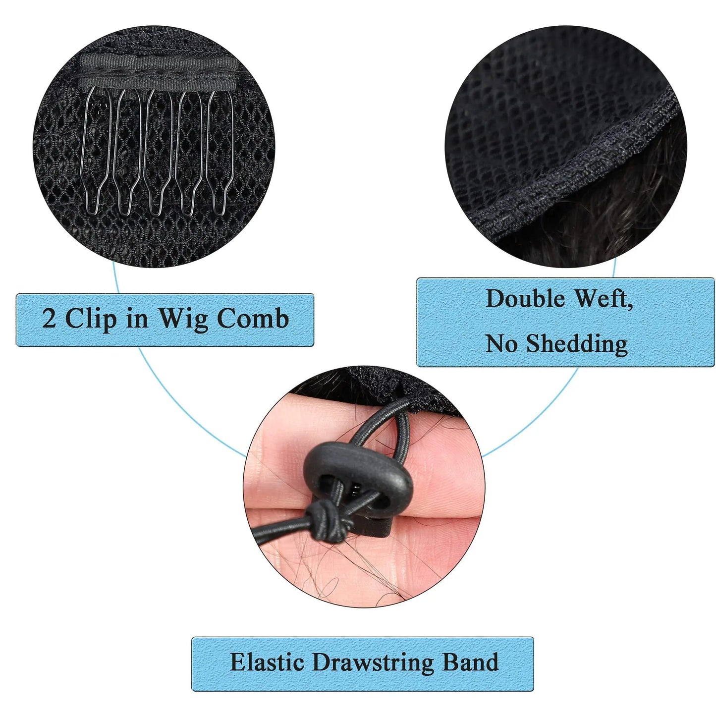 Mongolian 4B 4C Remy Human a Hair 10-24" Clips In Drawstring Ponytail Afro Kinky Curly Drawstring Ponytail Human Hair Extensions