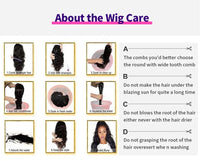 Dark Blue Colored 12A 13x4 13x6 Lace Frontal Wigs Human Hair Wig PrePlucked Ready Go Peruvian Body Wave 6X4 5X5 Lace Closure Wig
