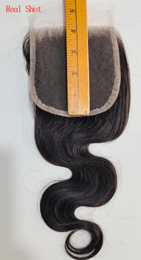 Phashion Ear to Ear 13X4 Lace Frontal Straight 4x4 5X5 Closure Only Body Wave Pre Plucked Swiss Transparent 100% Remy Human Hair