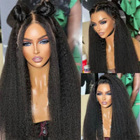 Kinky Straight Lace Front Wig