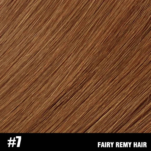 Fairy Remy Hair 0.5g/strand 12/14 inch Real Remy K Flat Tip Human Hair Extensions Silky Straight Pre Bonded Keratin Hair