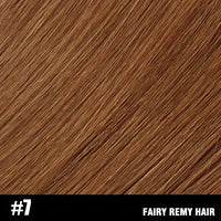 Fairy Remy Hair 0.5g/strand 12/14 inch Real Remy K Flat Tip Human Hair Extensions Silky Straight Pre Bonded Keratin Hair