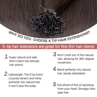 K Tip Hair Extensions Keratin Human Hair Hot Fusion Hair Extension 1cm Italy Keratin Glue Machine Remy 12-24inch 30  50G/pack