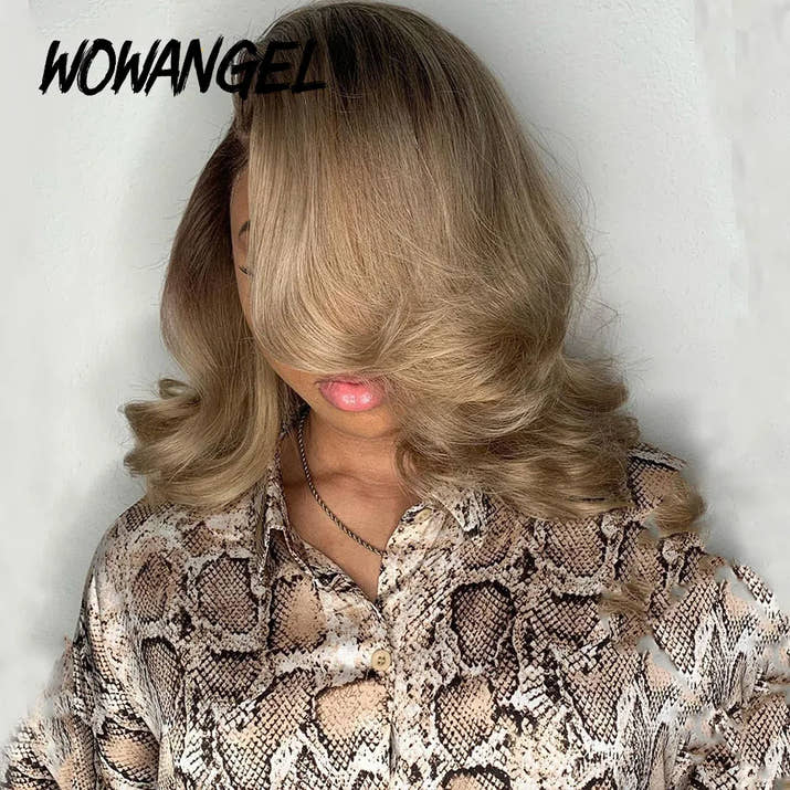 Ash Blonde Body Wave Bob