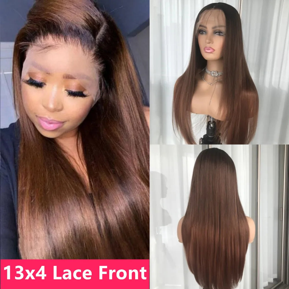 Straight Synthetic Lace Front Wig