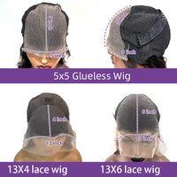 40 42 Inch 13x4 13x6 HD Transparent Bone Straight Lace Front Wigs 250% Brazilian Human Hair Wigs 5x5 Glueless Lace Closure Wigs