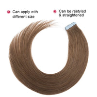 Straight Tape in Hair Extension Human Hair 2g/pc 20pcs Brazilian Remy Human Hair Natural Human Hair Extensions Tape in Extension