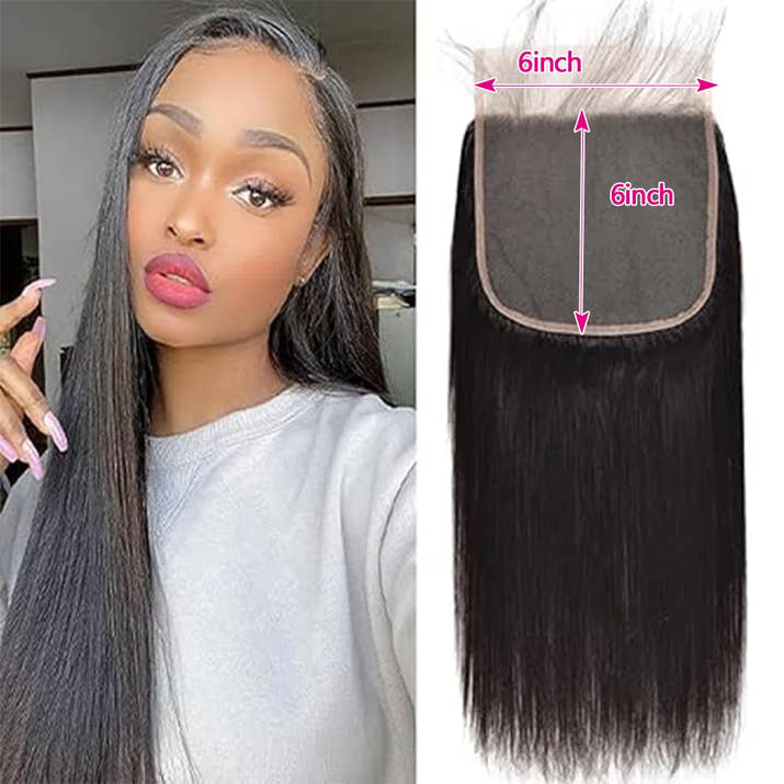 Straight 13x6 13X4 HD Lace Frontal Brazilian Human Hair Preplucked 4x4 5x5 6x6 Transparent Lace 2x6 Hd Lace Closure Human Hair