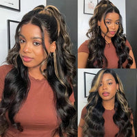 Ombre Lace Front Wig Highlight