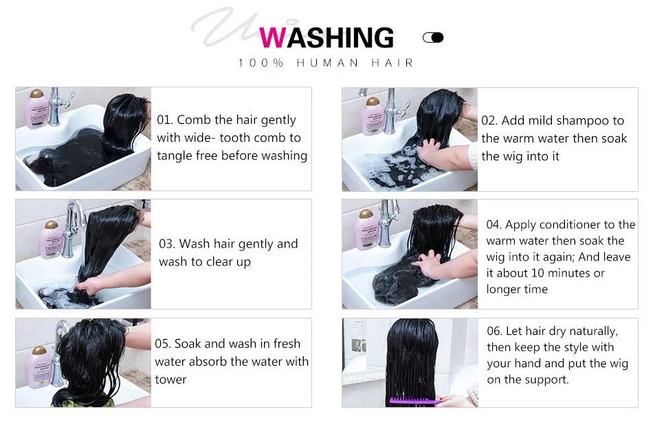 UNice Bye Bye Slip 7x5 Lace Black Cherry Pre Layered Wolf Bob Wig With Wispy Bangs & Drawstring Wear Go Glueless Human Hair Wig