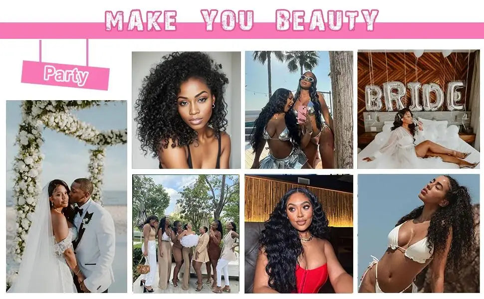 Afro Kinky Curly Wigs With Bangs For Women Brazilian Hair Machine Made Wig Short Afro Curly Human Hair Wigs 180 Density