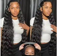 Deep Wave Swiss lace Wig (loose Curl)