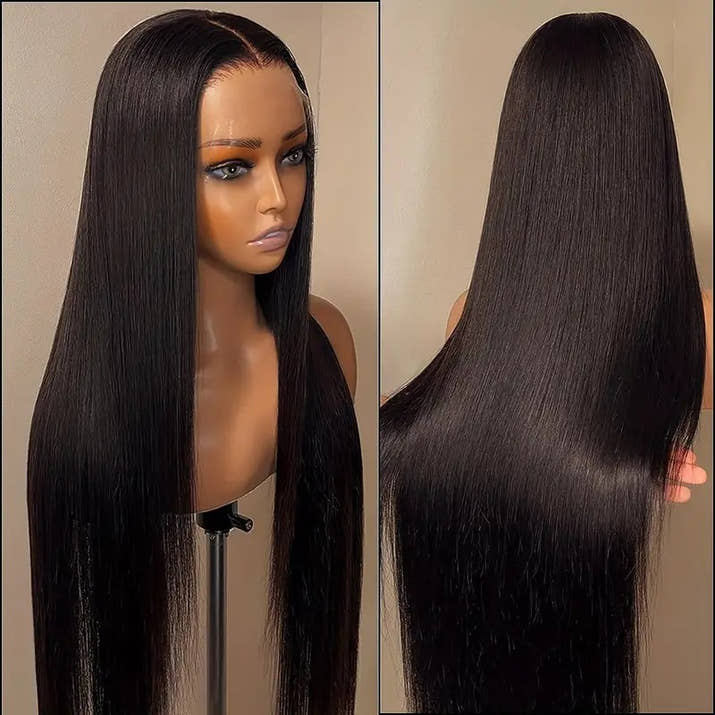 Piano Color Long Straight Wig