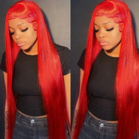 Piano Color Long Straight Wig