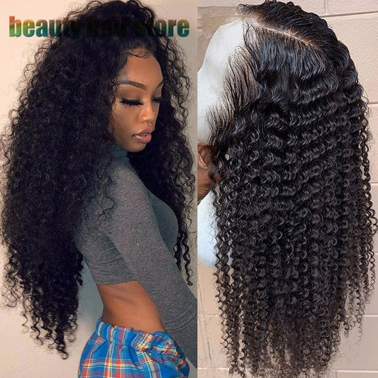 Kinky Curly Human Hair Wigs