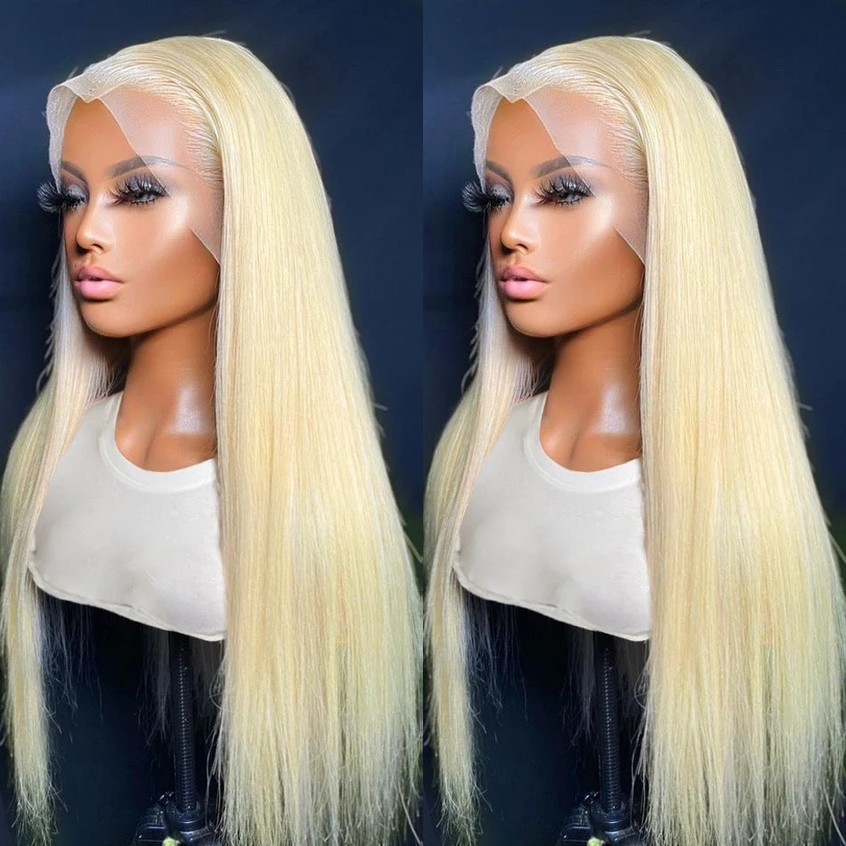 Piano Color Long Straight Wig