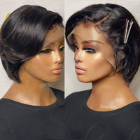 Fashion Pixie Cut Human Hair Wig