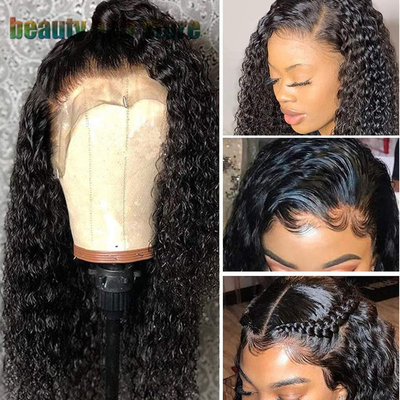 Kinky Curly Human Hair Wigs