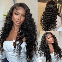 Loose Deep Wave Wig Black Female
