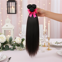 12A Peruvian Straight Hair Bundles™ made from premium virgin Peruvian human hair. Soft, silky, full, and perfect for custom installs.